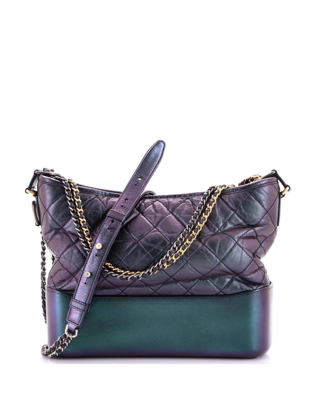 Chanel Gabrielle Hobo Quilted Aged #312340C26B